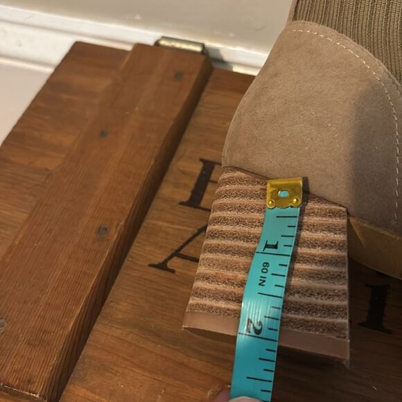 Oasis society Women's Tan Ankle Boots size 10 - Picture 7 of 7